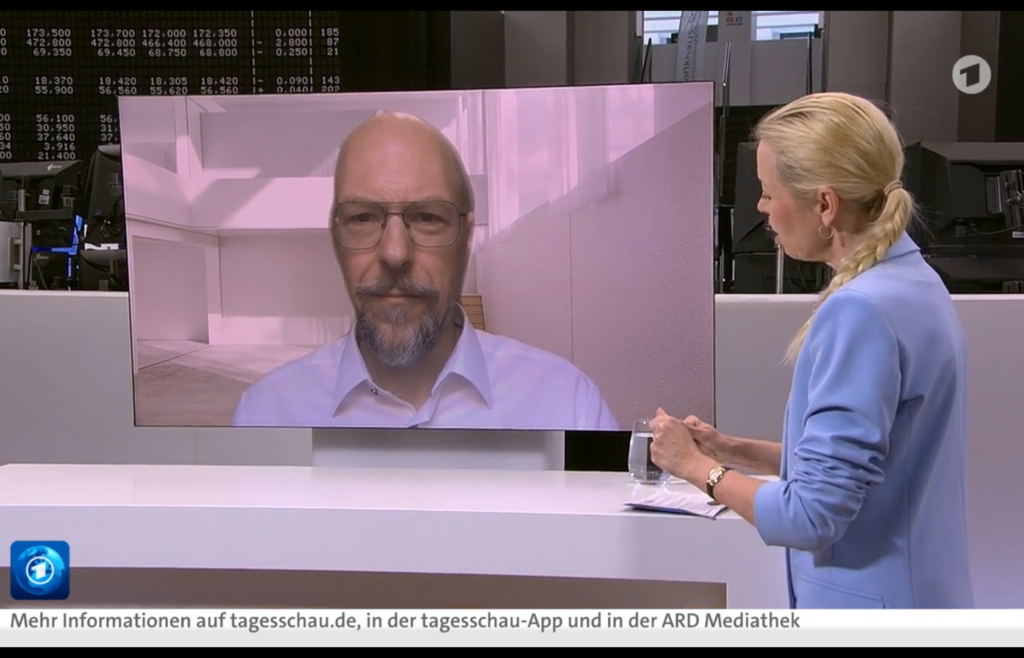 Tagesschau berichtet über NEUTRUM Konjunkturprognosen